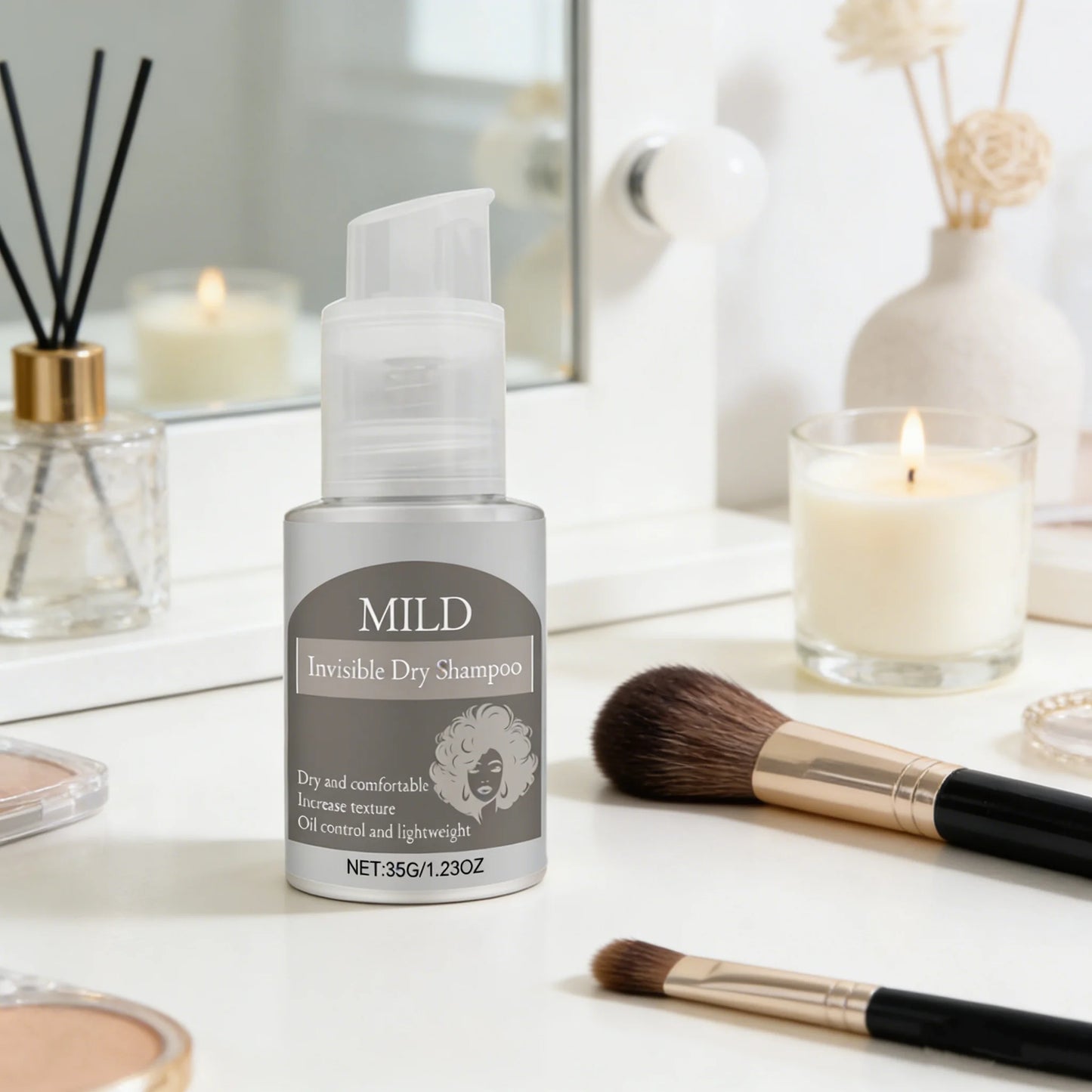 Dry Shampoo Hair Powder Spray – Oil Control & Lasting Hold 35g