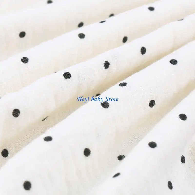 Muslin Swaddle Blanket Newborn | Soft Cotton Bamboo 33"