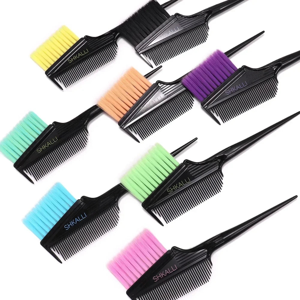 Hair Dye Brush Stylish Soft Bristles Professional Salon Hair Dye Tool Hair Coloring Brush DIY Salon Barber Brush Accessories 1Pc Peaceful Pleasures Health and Wellness