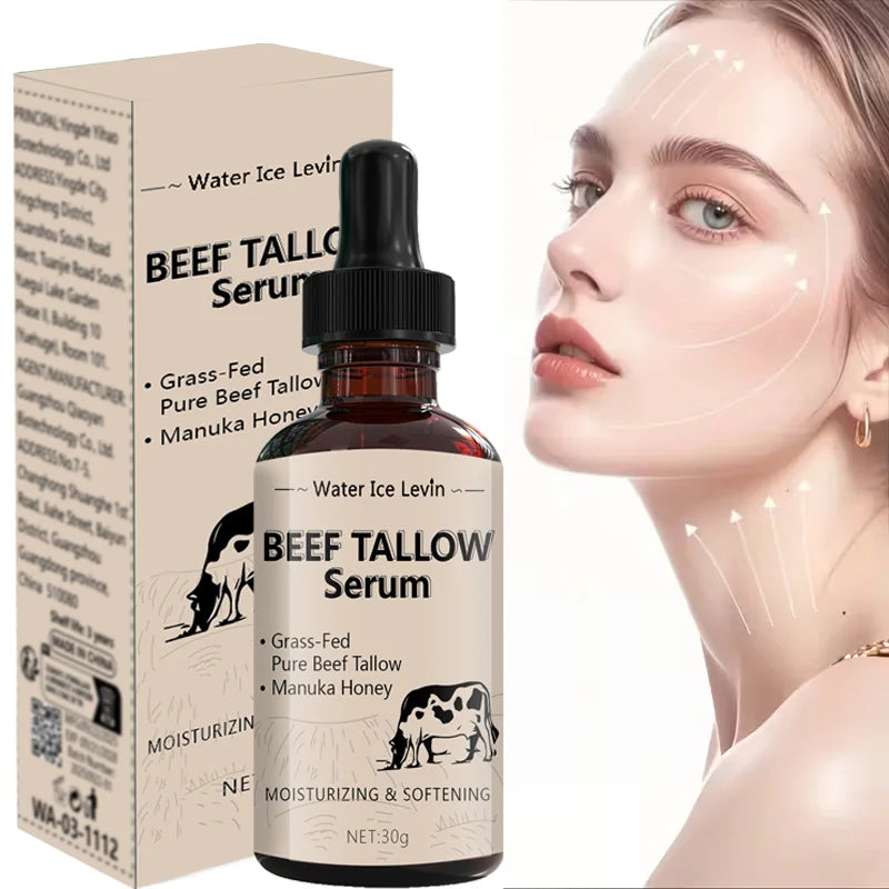 Beef Tallow Serum – Manuka Honey & Hyaluronic Acid | All Skin