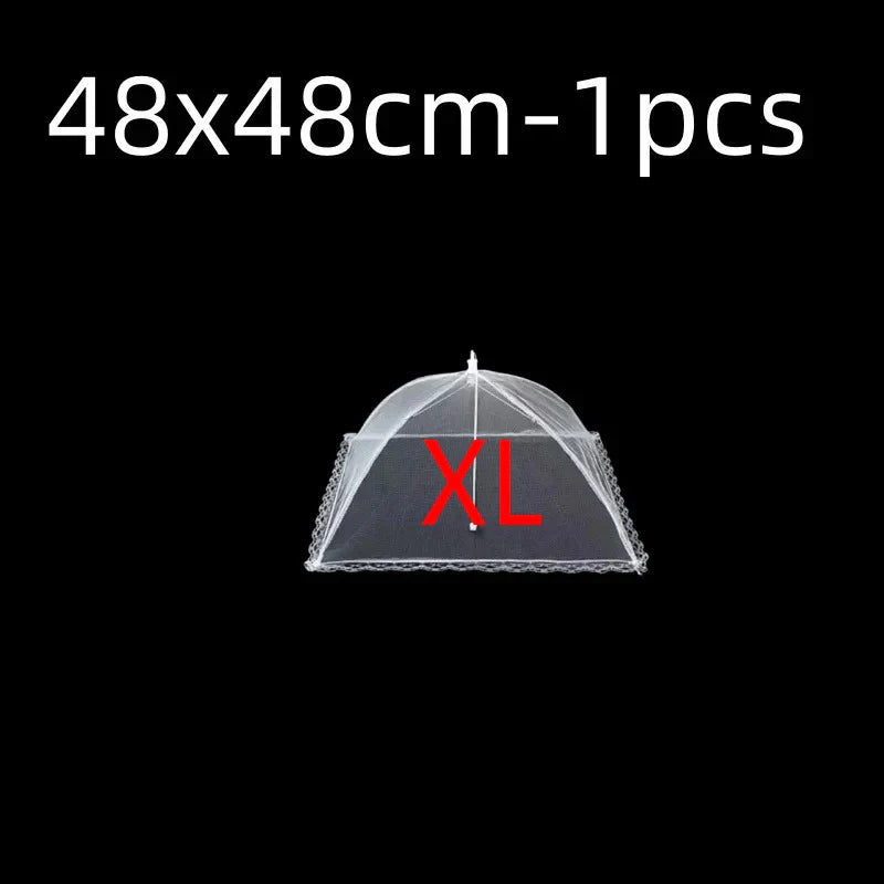 Collapsible Mesh Food Cover – Pop-Up Fly Net for BBQ & Outdoors