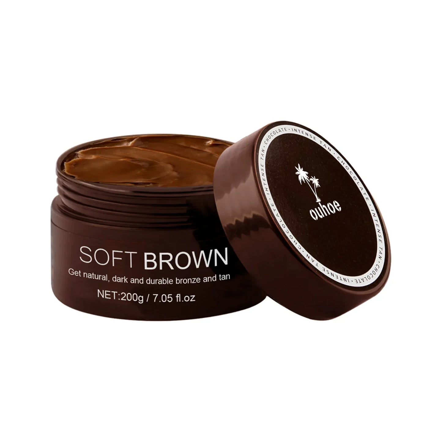 Self-Tanning Cream – Sunless Bronzer Body Lotion Peaceful Pleasures Health and Wellness 200g Boxed 200ml