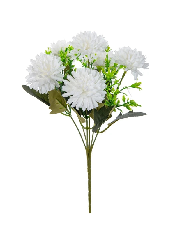 Silk Ball Chrysanthemum Artificial Flowers – Wedding & Home Décor
