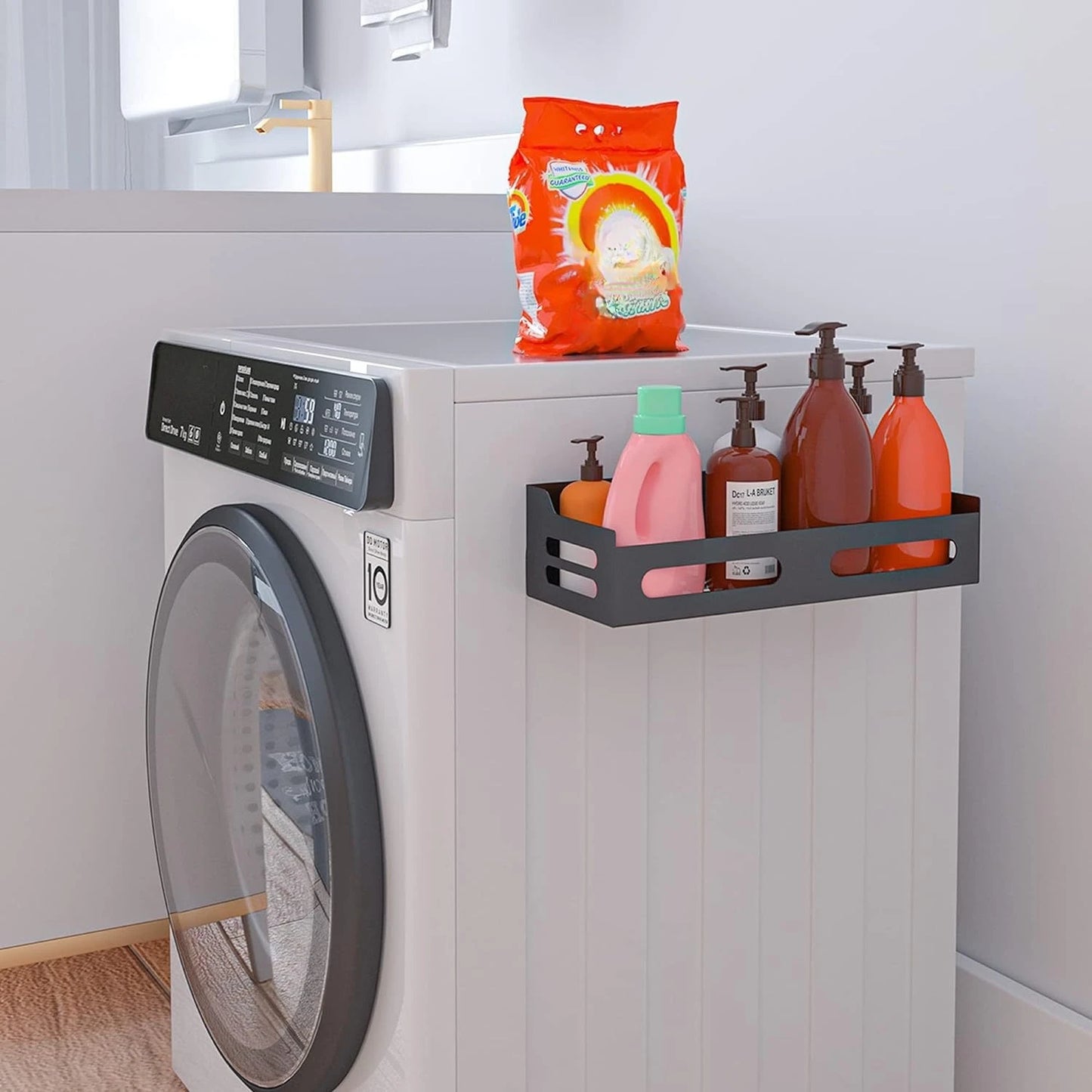 Magnetic Fridge Side Storage Rack – No-Drill Kitchen Shelf