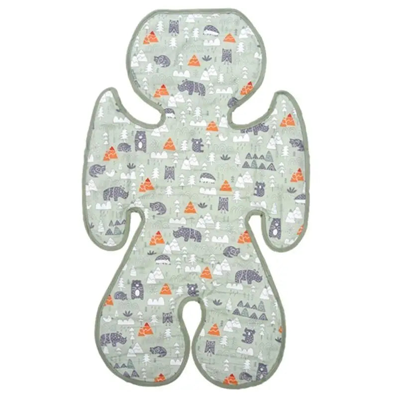Baby Cooling Seat Pad – Breathable Cotton for Prams & Car Seats