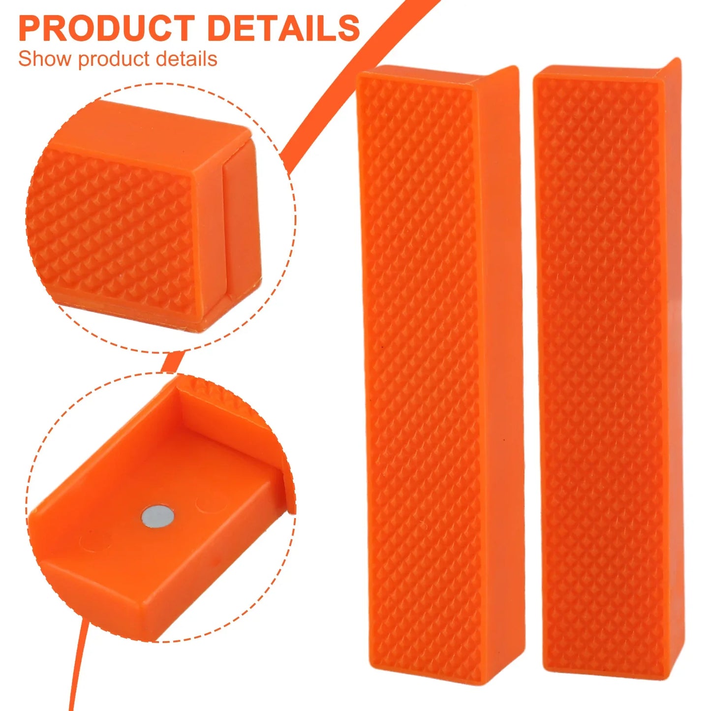 Magnetic Rubber Vise Jaw Pads 4/5/6 Inch – Bench Vice Protectors