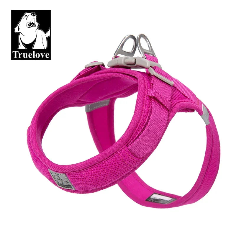 Truelove Easy to Take-on Dog Harness Soft Material Fashion Design Adjustable Reflective Pet Har TLH3013 TLH30131 Peaceful Pleasures Health and Wellness