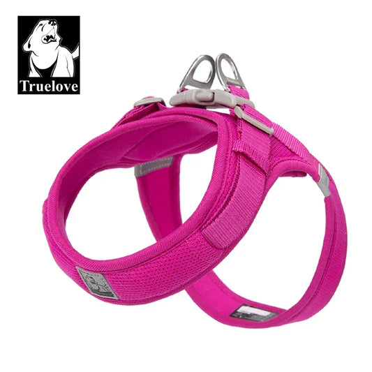 Truelove Easy to Take-on Dog Harness Soft Material Fashion Design Adjustable Reflective Pet Har TLH3013 TLH30131 Peaceful Pleasures Health and Wellness