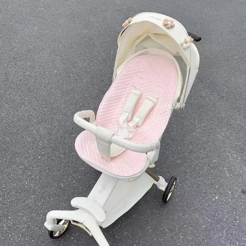 Baby Stroller Cooling Mat – Ice Silk Summer Cushion for Infants