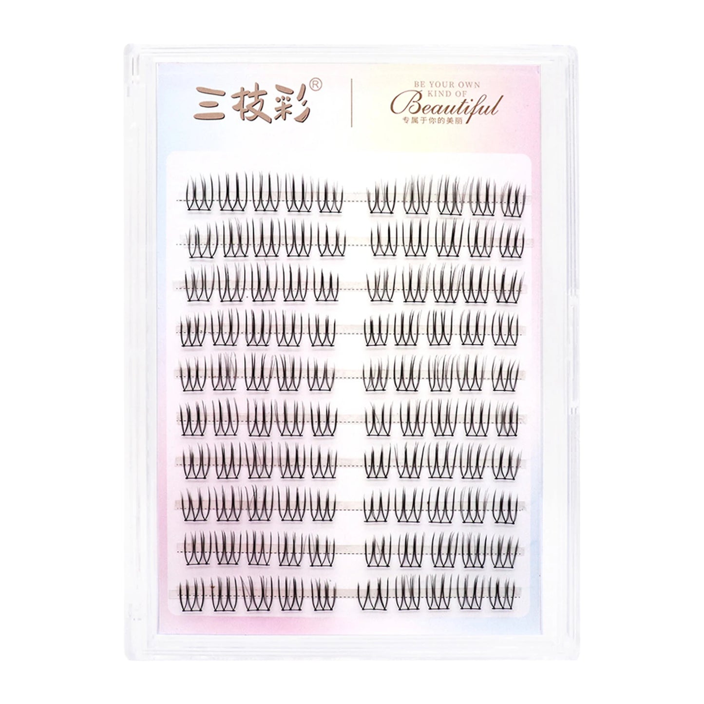 Korean Idol Manga Cluster Lashes | Wispy 3D Lash Extensions False Lash Extensions Peaceful Pleasures Health and Wellness style 3