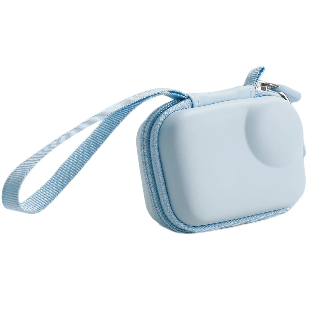 High-Density Water-Repellent Portable Mini Bag For Insta360 Go Ultra Waterproof Storage Bag Protective Case Storage Case Peaceful Pleasures Health and Wellness Blue