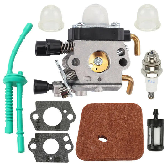 Carburetor Kit for Stihl FS 38 45 46 55 74 75 76 80 85 Trimmer Carburetor Kit Peaceful Pleasures Health and Wellness Default Title