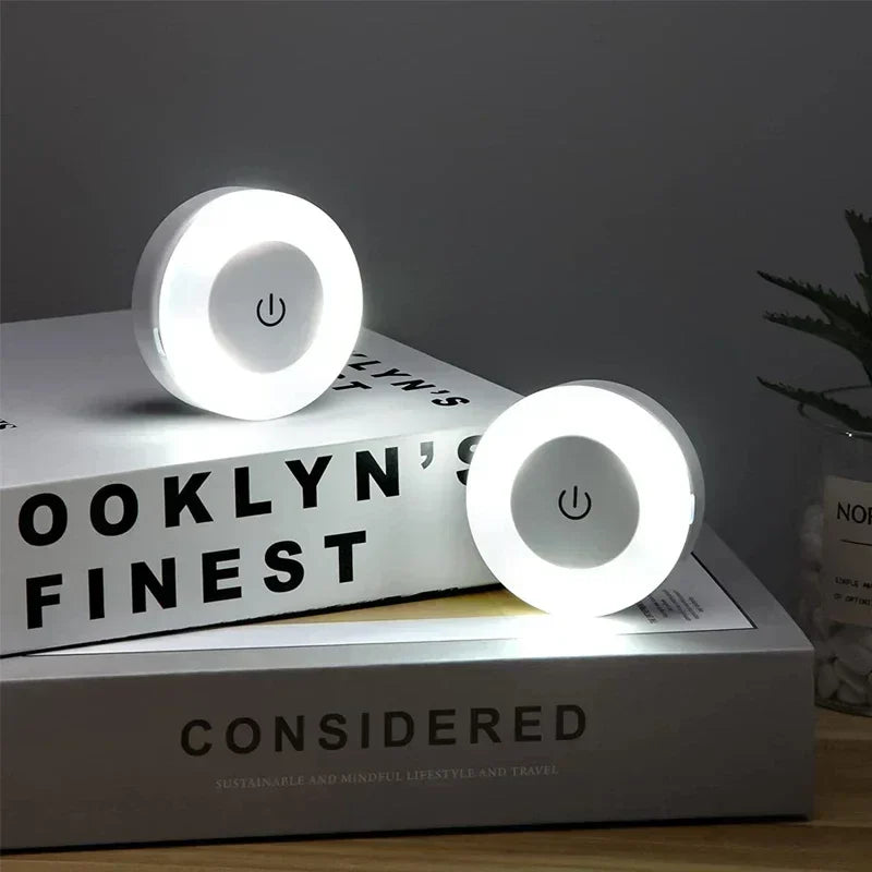 Touch LED Night Light | USB Rechargeable Magnetic Wall Lamp LED Night Light Peaceful Pleasures Health and Wellness