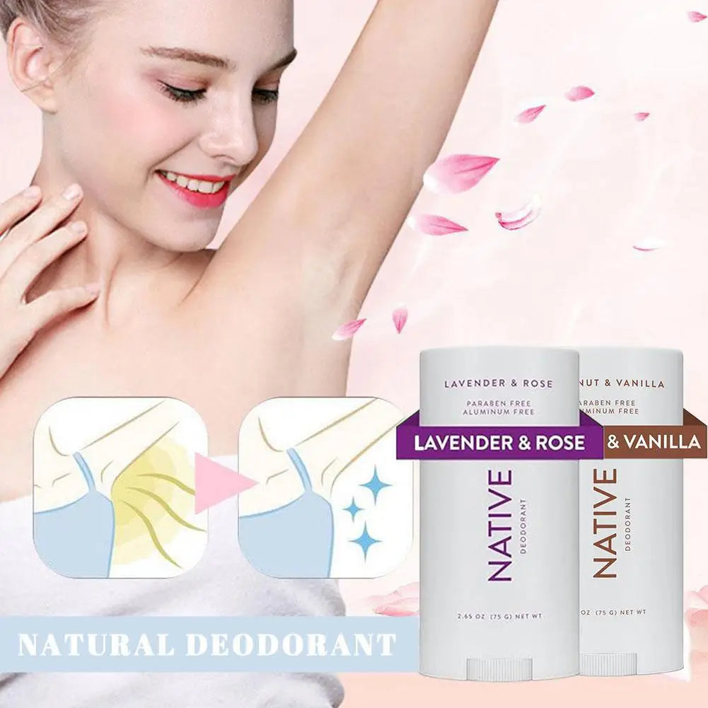 Native Sensitive Deodorant with 72 Hours Protection Peaceful Pleasures Health and Wellness