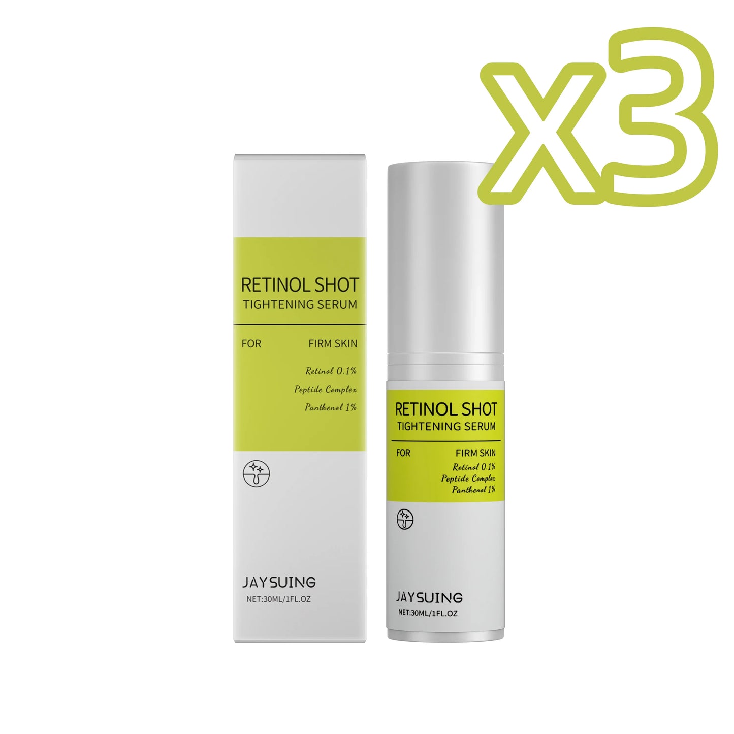 Retinol Firming Face Serum – Anti-Wrinkle & Pore Minimizing 30ml