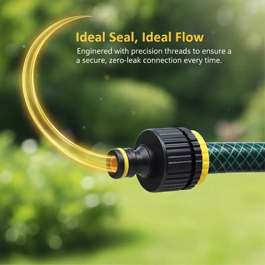 Garden Hose Quick Connector 1/2" 3/4" 1" Thread Irrigation Fitting Hose Quick Connector Peaceful Pleasures Health and Wellness