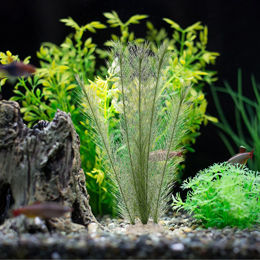 2-Pack Artificial Silk Aquarium Plants – Realistic Fish Tank Decor Aquarium Plant Decor Peaceful Pleasures Health and Wellness Default Title