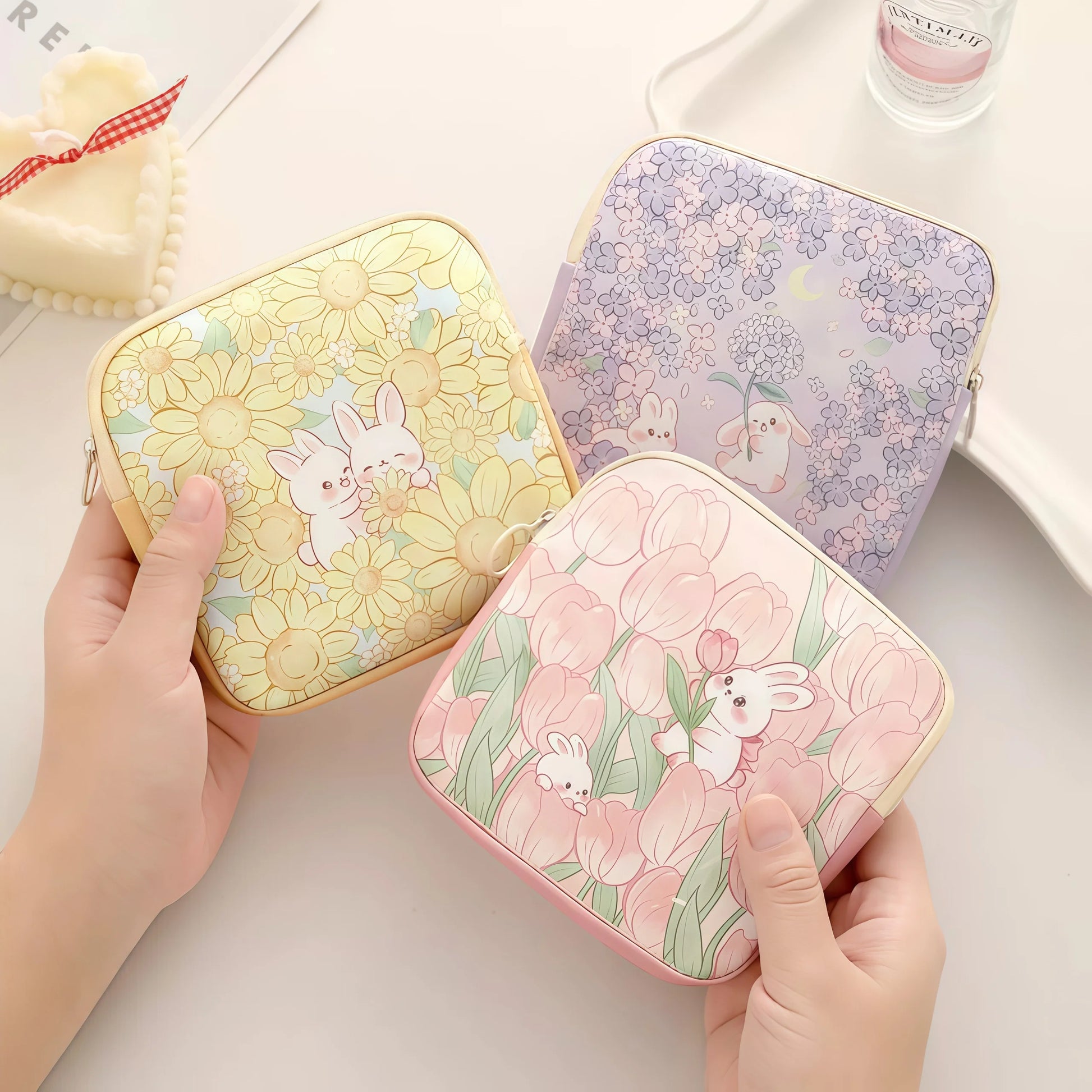 Portable Period Bag | Menstrual Cup & Tampon Storage Pouch Feminine Care Pouch Peaceful Pleasures Health and Wellness