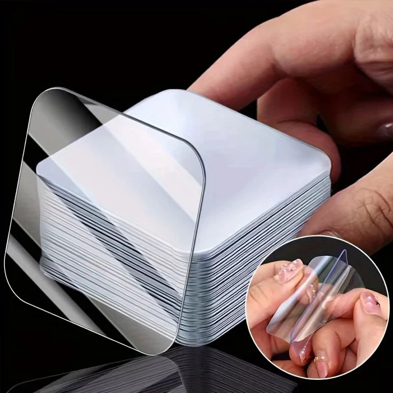 Non-punching Double-sided Nano-tape Auxiliary Fixing Sticker
