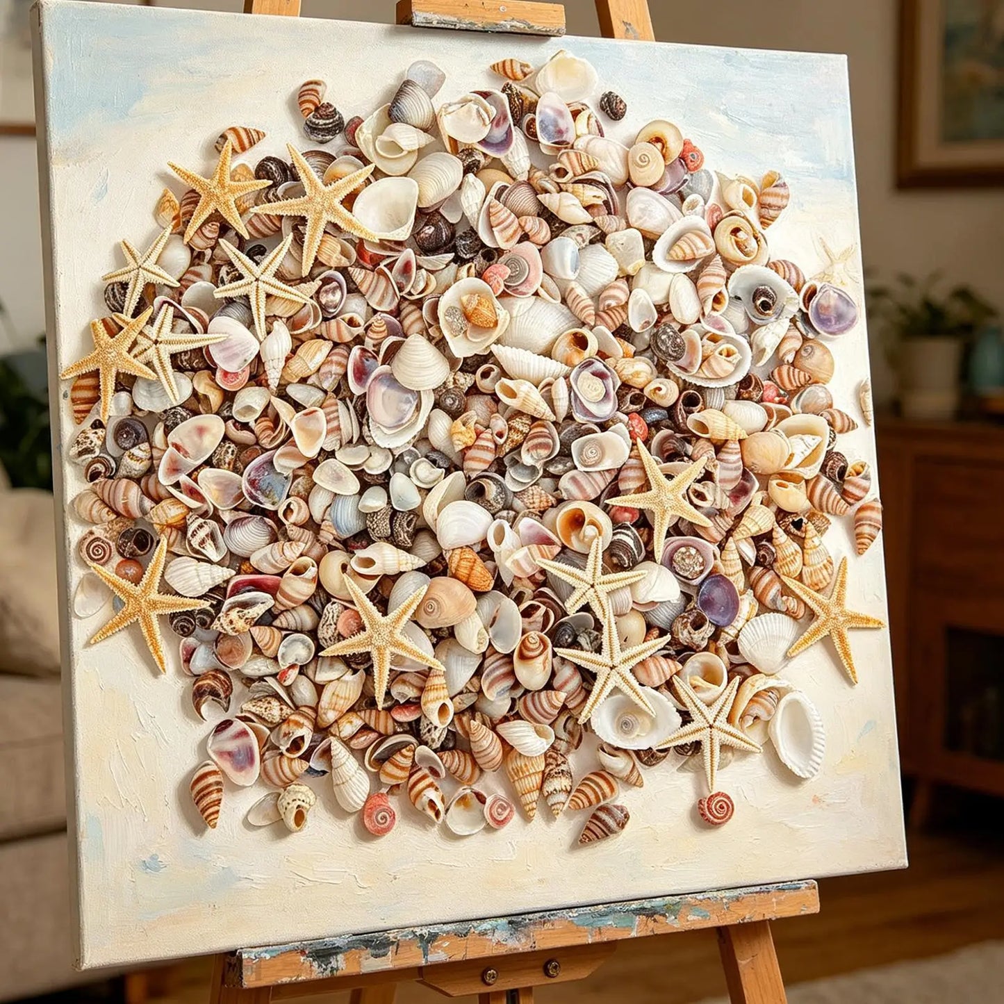 Mini Seashells & Starfish Mixed Tiny Shells For DIY Crafts, Hobbyists Kids Adults Art Teachers, Aquarium Fish Tank Decor Peaceful Pleasures Health and Wellness