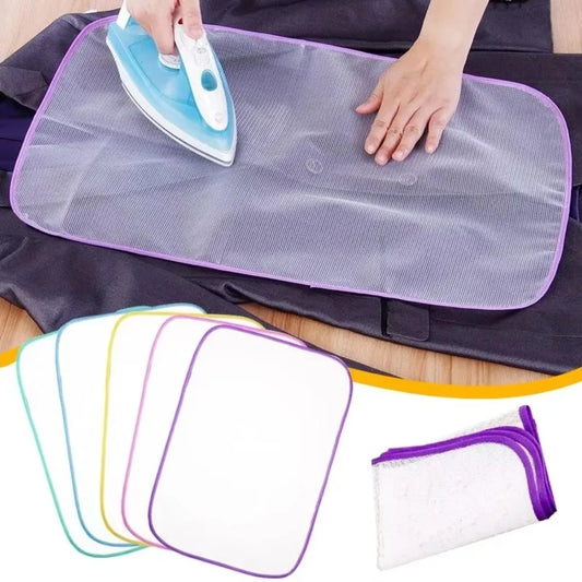 Clothes Ironing Protection Pad Cloth Protective Press Mesh Ironing Board Mat Insulation Against Random Colors Ironing Board Cove Peaceful Pleasures Health and Wellness