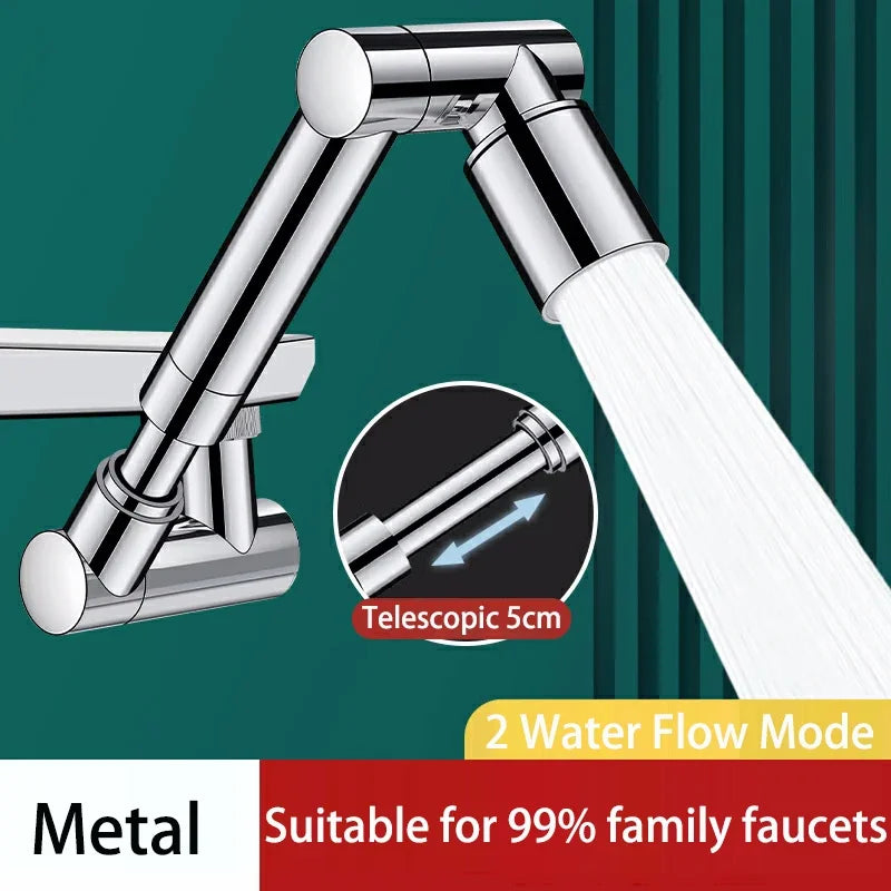 1440° Swivel Robotic Arm Faucet Aerator Kitchen Extender