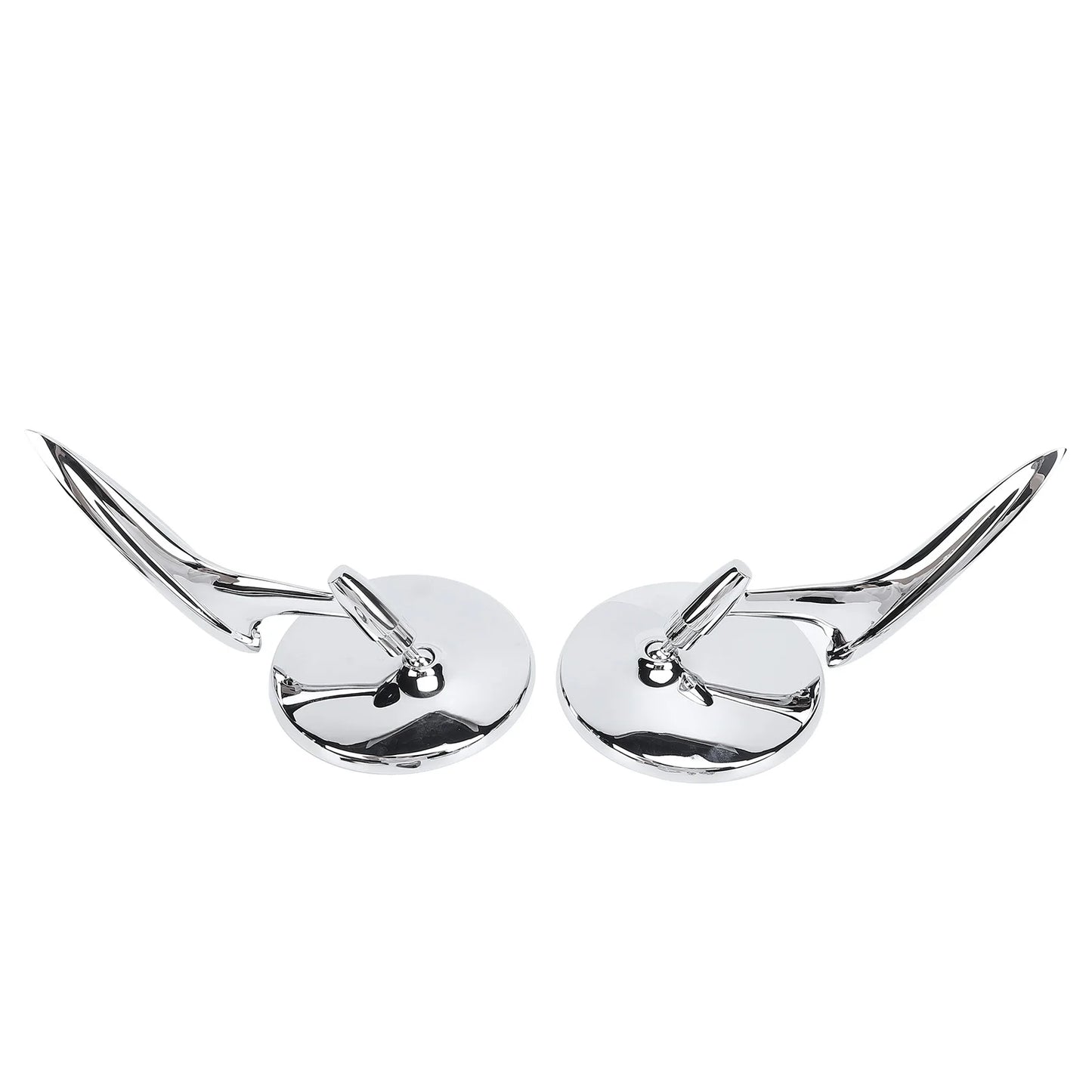 Round Outside Rearview Mirrors Replacement Door Side Mirror Metal