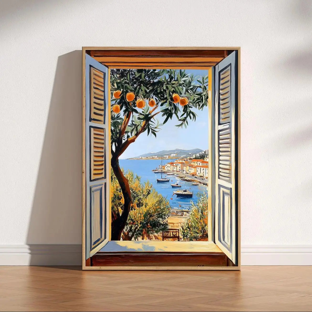 Henri Matisse Open Window Canvas Print | Fauvism Wall Art Canvas Wall Art Print Peaceful Pleasures Health and Wellness WS6144 30x40cm Unframed