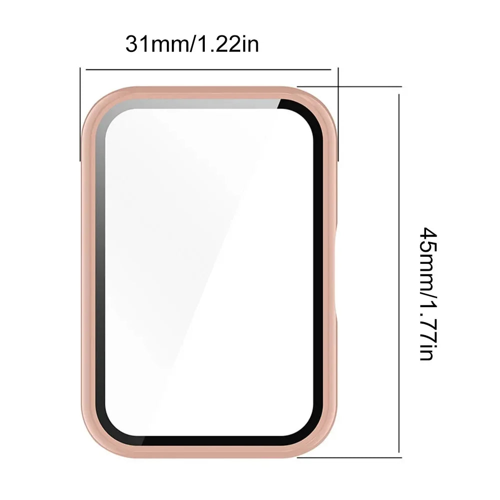 Samsung Galaxy Fit 3 SM-R390 PC Case + Tempered Glass Peaceful Pleasures Health and Wellness