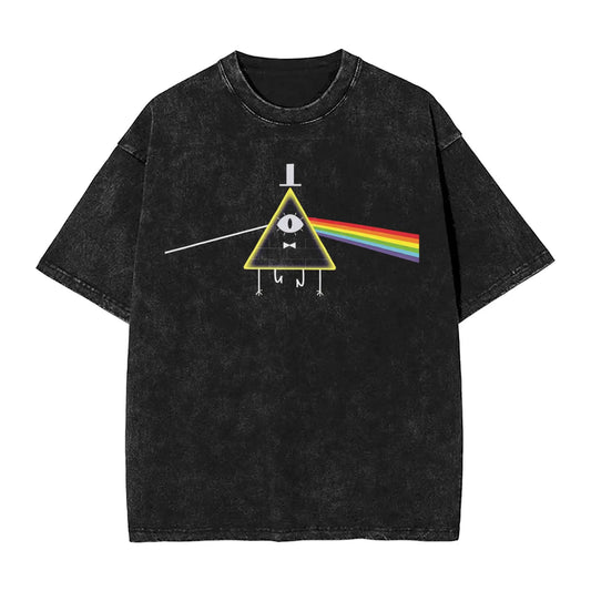 Gravity Falls T Shirt Fashion T Shirts Short-Sleeved Aesthetic Tops Summer Cotton O Neck Oversized Top Tees Peaceful Pleasures Health and Wellness 1 XXL
