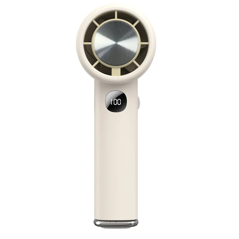URGGU Handheld Turbo Fan – 100 Speeds, USB Rechargeable