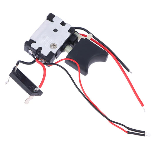 New Electric Drill Dustproof Speed Control Push Button Trigger SDC Cordless Drill Switch Peaceful Pleasures Health and Wellness