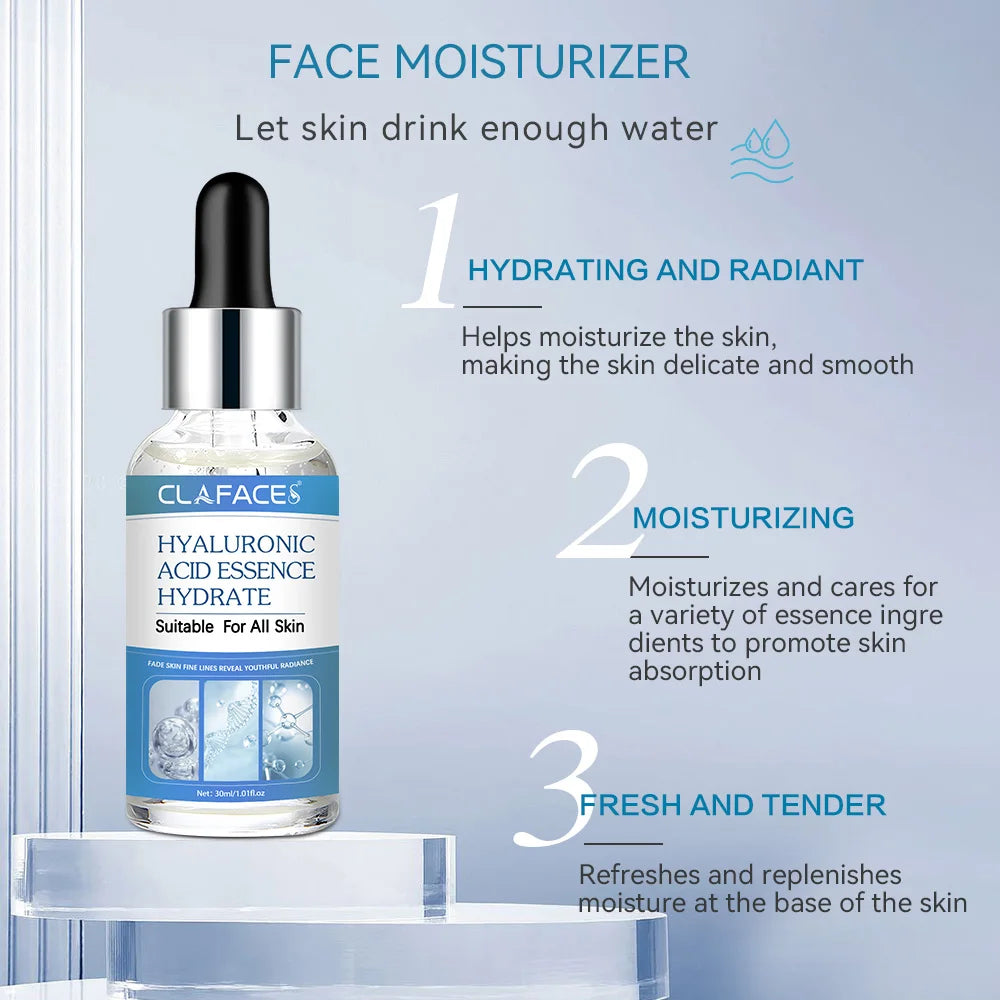 Hyaluronic Acid & Collagen Anti-Aging Facial Serum – 30ml Peaceful Pleasures Health and Wellness