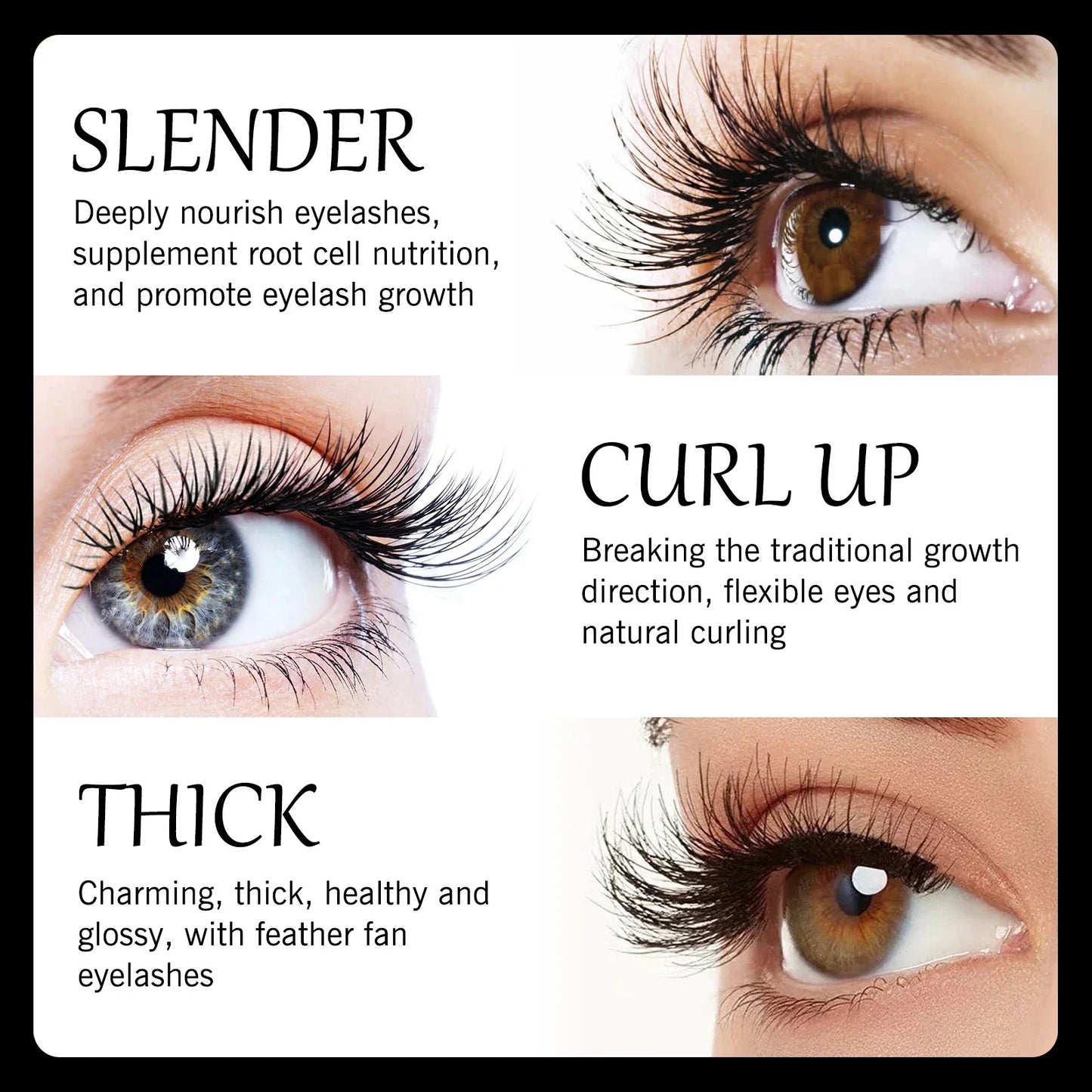Jaysuing Eyelash Growth Serum – Longer, Thicker Fuller Lashes