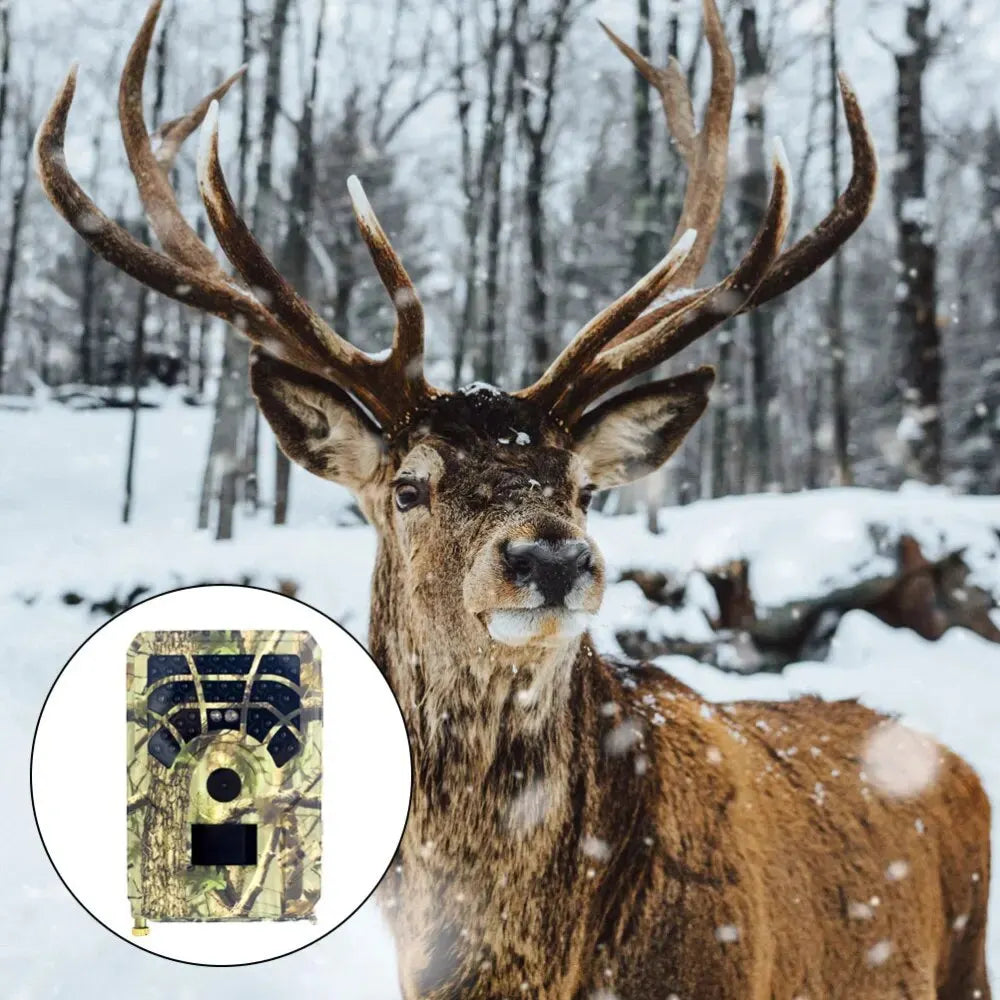 Hunting Camera Night Vision 720P 15M Wildlife Trail Cameras Tracking Infrared Hight Definition Wireless Camera Peaceful Pleasures Health and Wellness