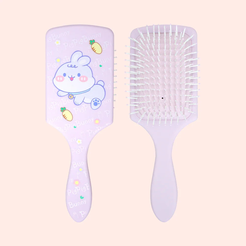 Cute Cartoon Air Cushion Comb – Anti-Static Scalp Massage