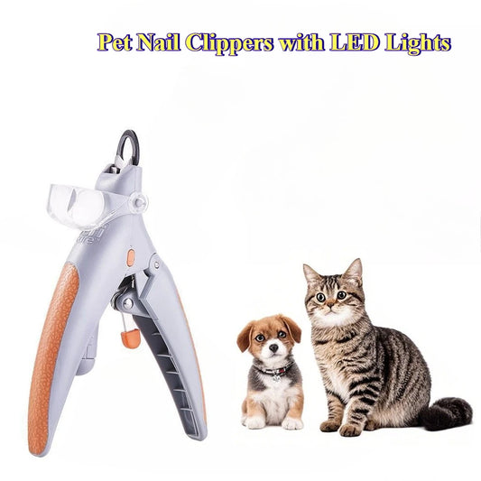 LED Pet Nail Clipper with Light – Dog & Cat Grooming Tool Pet Nail Clipper Peaceful Pleasures Health and Wellness