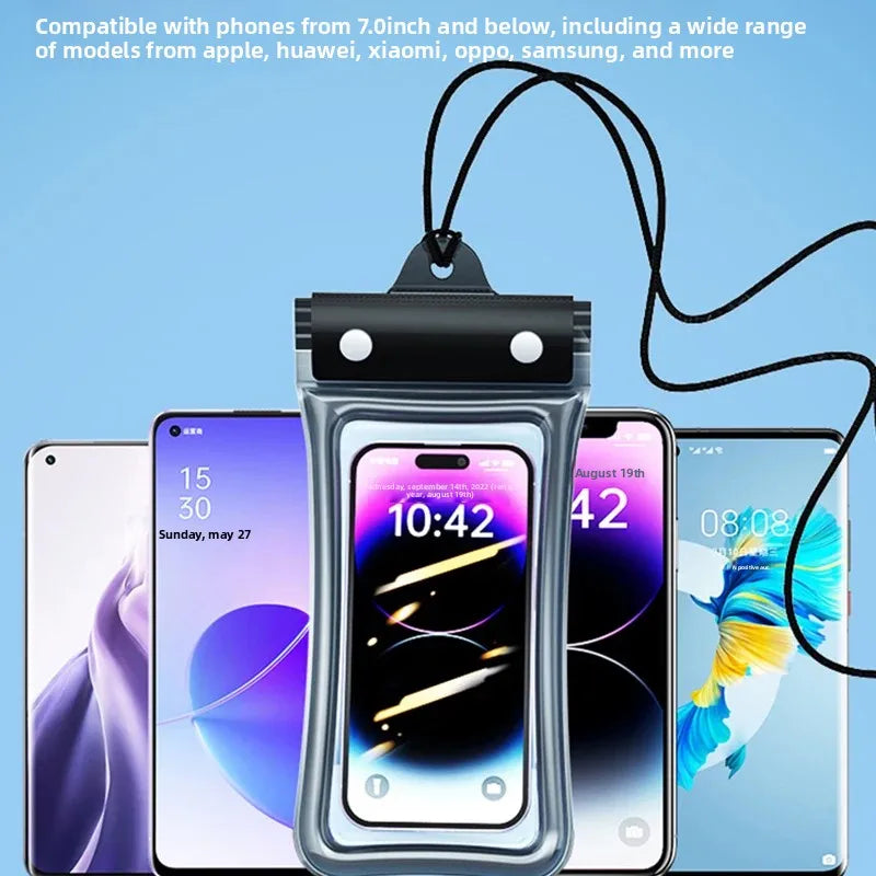 waterproof smartphone case cellphone pouch phone armbands and pouches waterproof phone bag floating phone case under water Peaceful Pleasures Health and Wellness