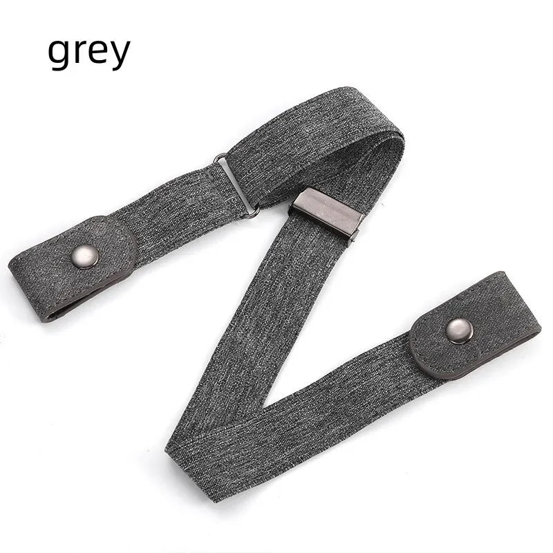 Buckle-Free Invisible Elastic Belt | Unisex Stretch Waistband