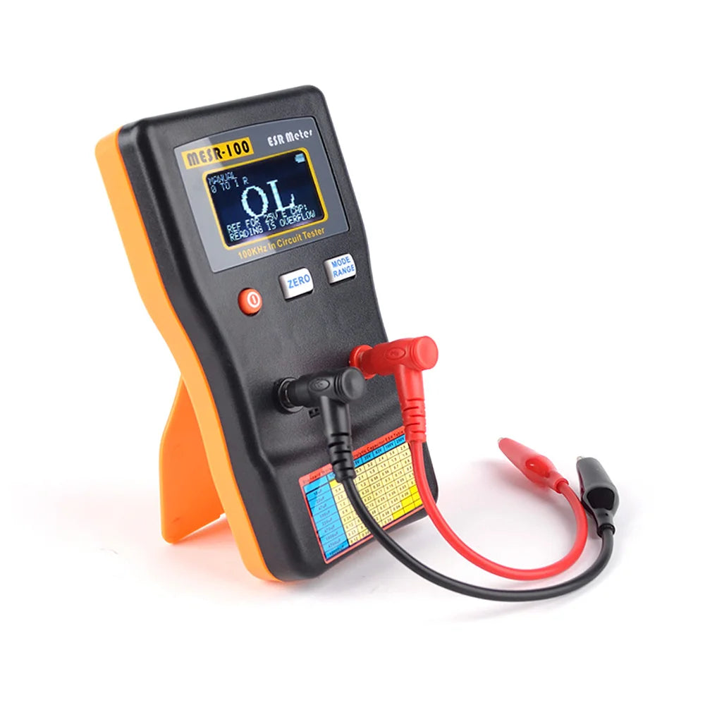 MESR-100 Capacitance Ohm Meter Professional Measuring Internal