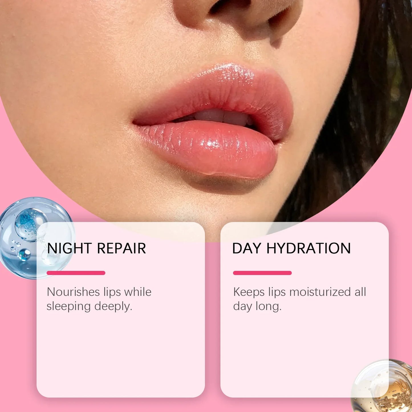 EELHOE Lip Sleeping Mask Set – 4 Flavors, Hydrate & Repair
