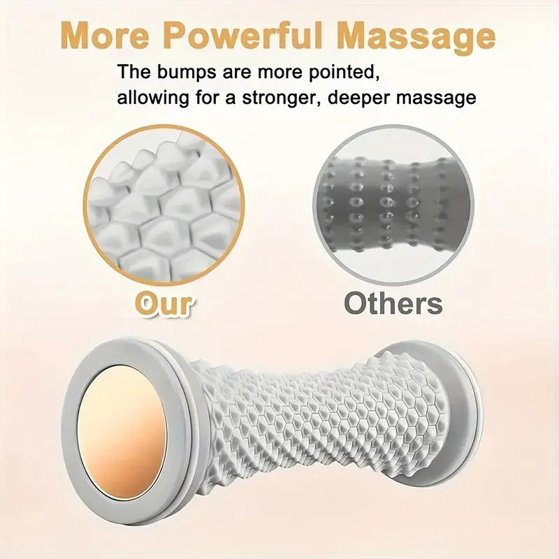 Foot Massager Massage Roller Yoga Massage Ball Plantar Fascia Roller Muscle Relaxation Care Plastic Manual Foot Massager Rollers Peaceful Pleasures Health and Wellness
