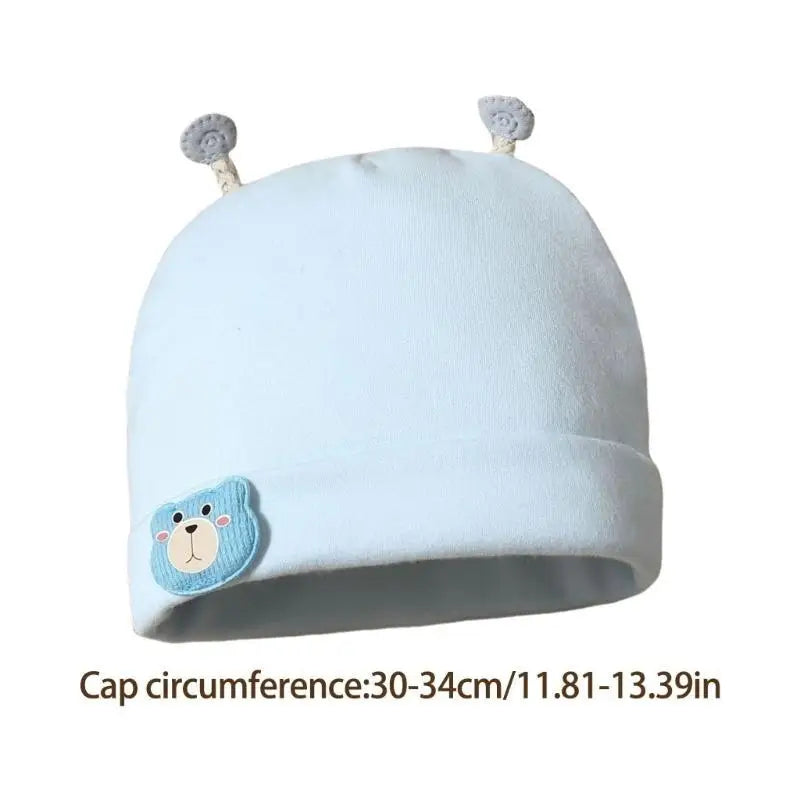Cosy Baby Knit Hat | Cotton Newborn Cap Boys & Girls 0–3M