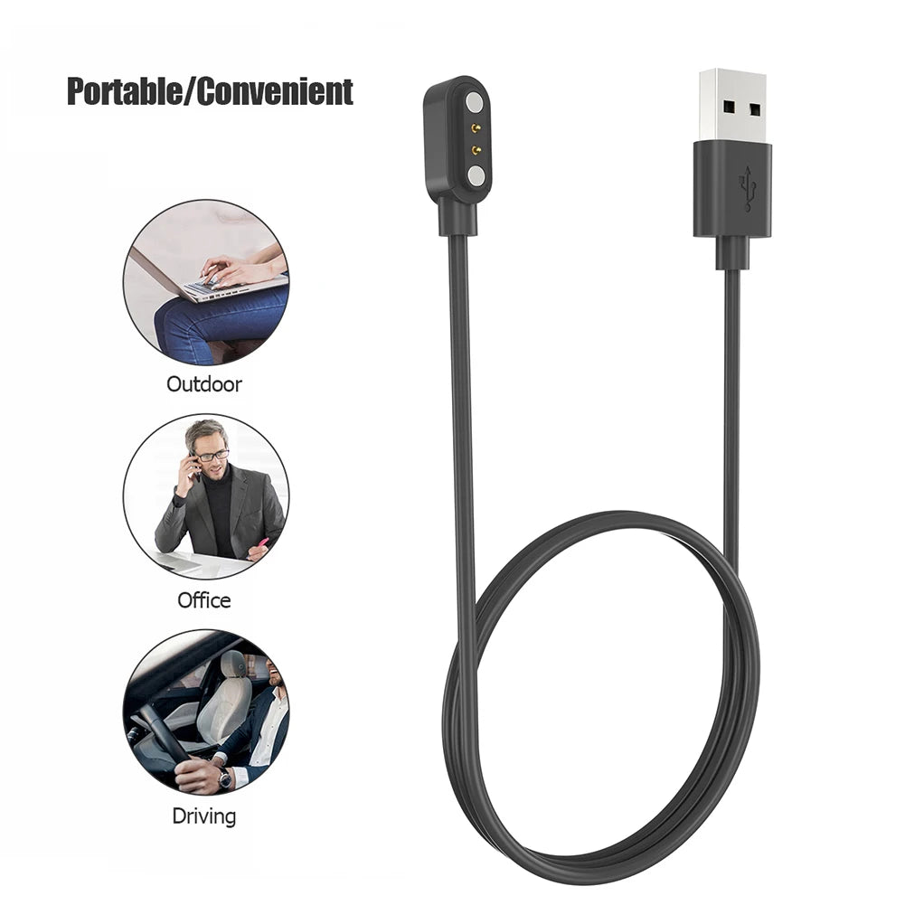 USB Magnetic Charger for VeryFitPro ID205L ID205S ID206 GT01