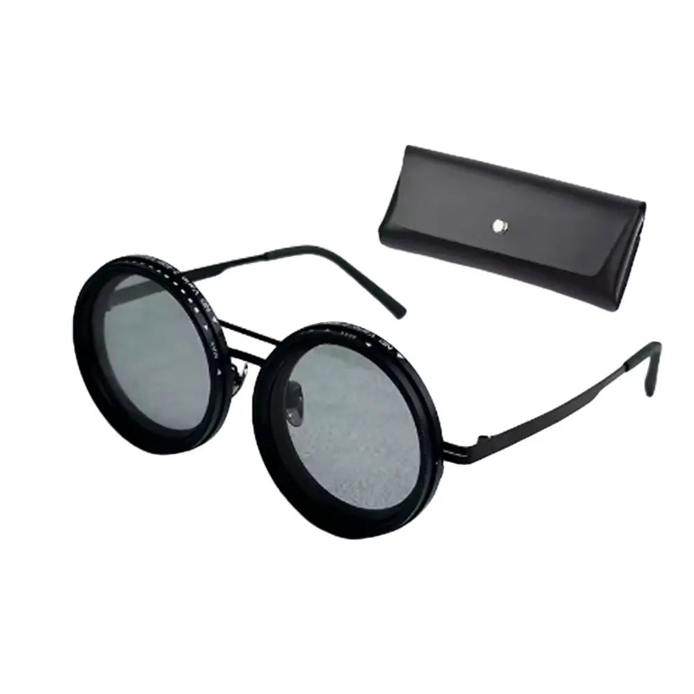 Retro Polarized Fishing Glasses with Adjustable ND Filter – Men’s Driving & Outdoor Sunglasses Peaceful Pleasures Health and Wellness Black france