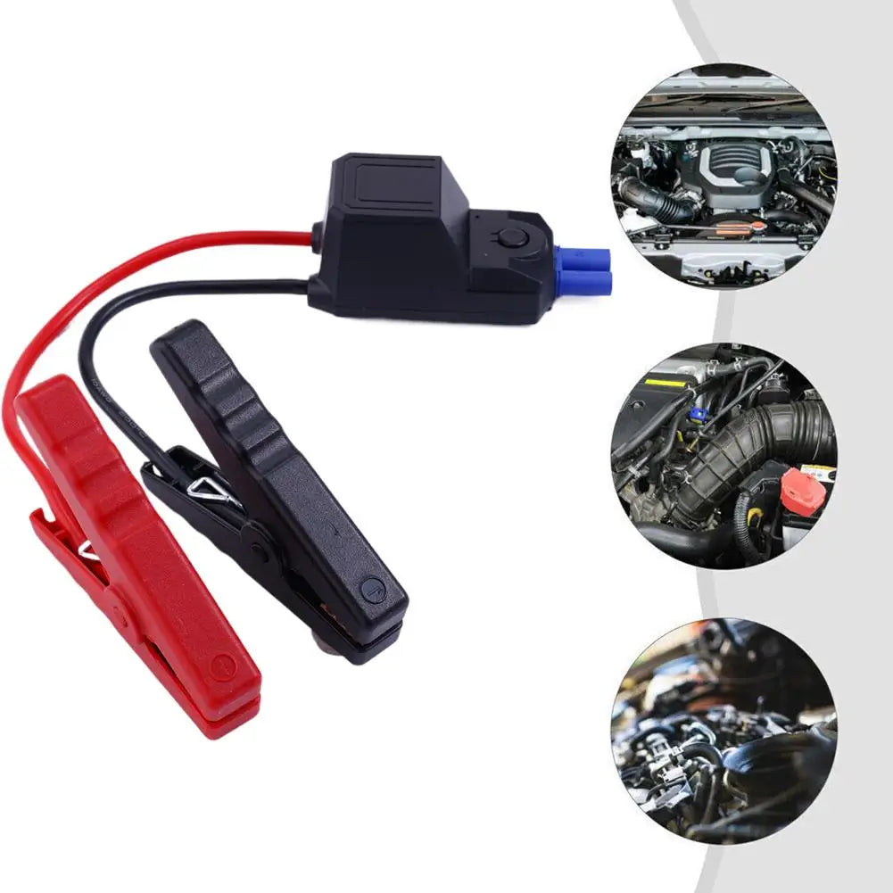 Auto Truck Emergency Jump Starter with 500A Clamps Peaceful Pleasures Health and Wellness