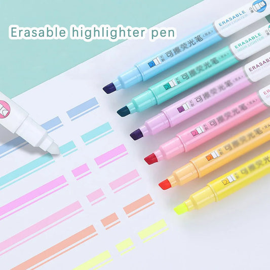 Erasable Highlighter Pen Creative Graffiti Hand Account Student Peaceful Pleasures Health and Wellness