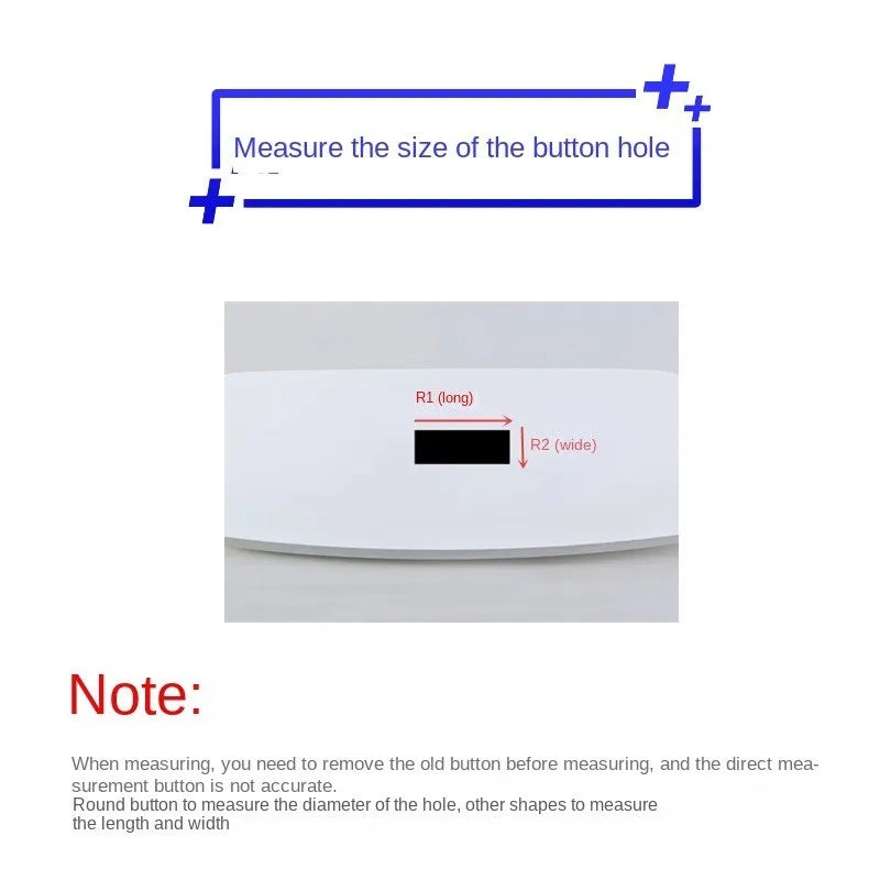 Dual Flush Toilet Tank Button – Water-Saving Cistern Valve
