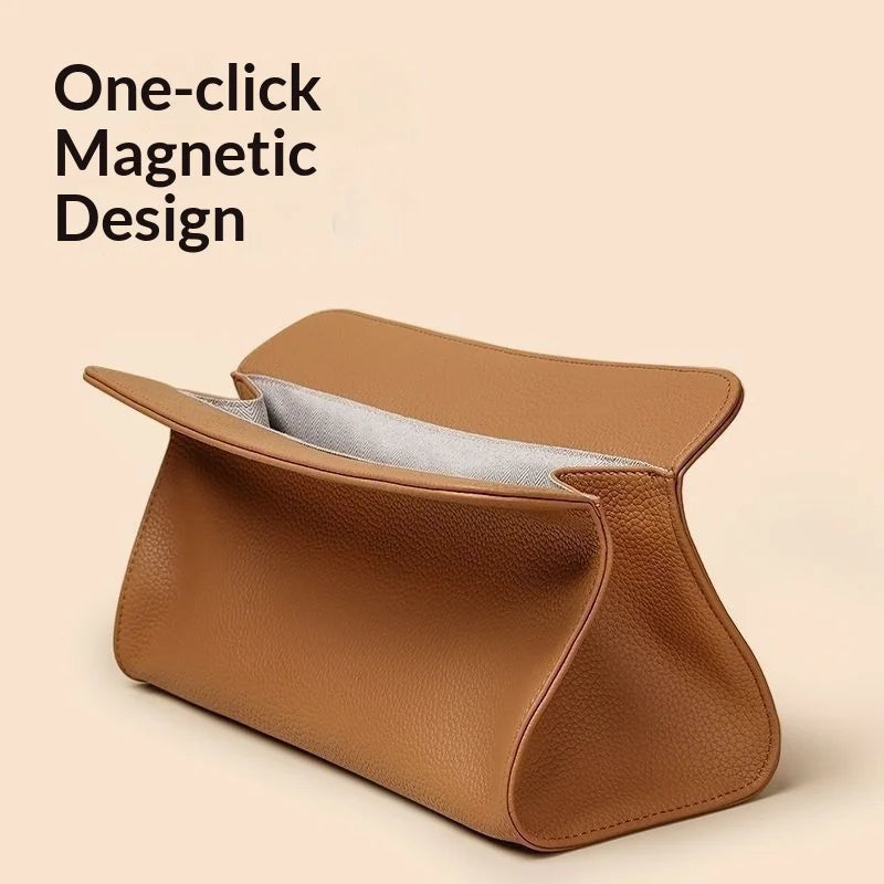 Hairdressing Tool Organizer Bag PU Leather Hair Straightener Curling Iron Storage Bag Hair Dryer Storage for Home Makeup Tools Peaceful Pleasures Health and Wellness