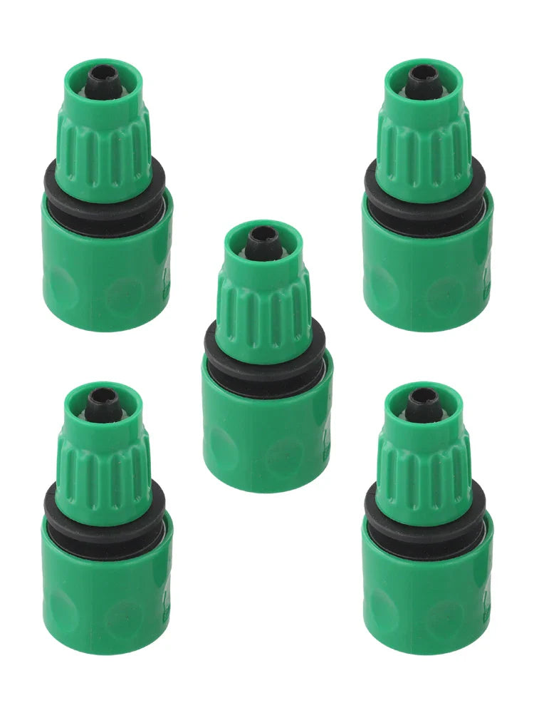 5-Pack 3/8" Quick Hose Connector | Garden Irrigation Fitting